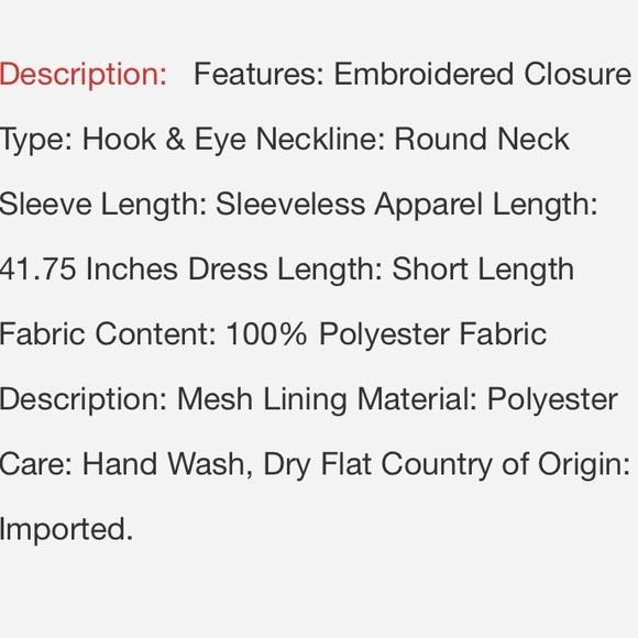 NWT Onyx Nite Navy Floral Lace Soutache Occasion Dress - Picture 5 of 12